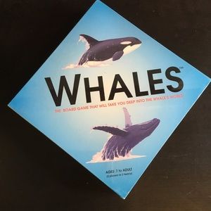 Whales: The board game that will take you deep into the wales world. New, Vintag